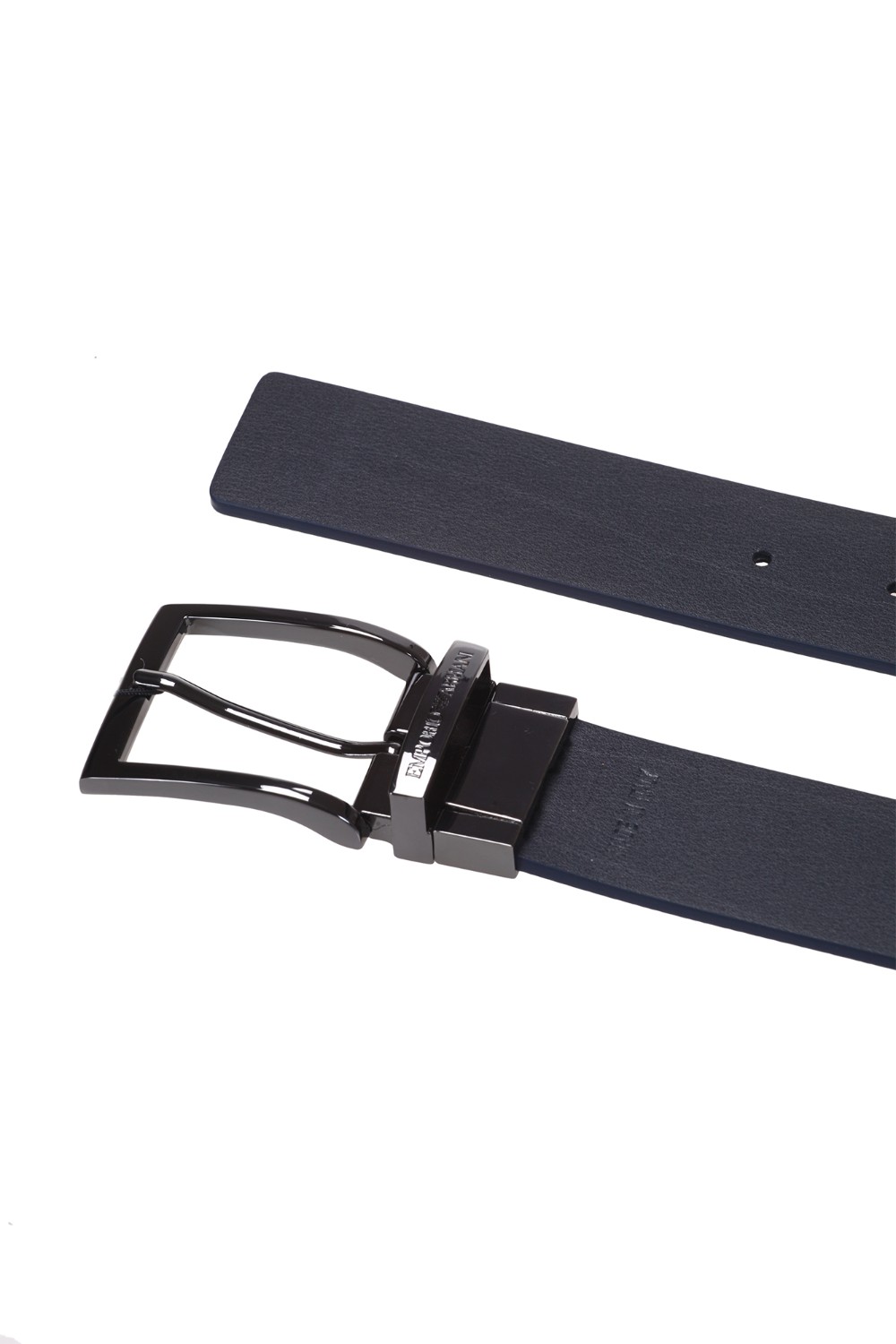 shop EMPORIO ARMANI  Cintura: Emporio Armani cintura reversibile in pelle martellata.
Fibbia con logo.
Composizione: 100% vera pelle.
Fabbricato in Italia.. Y4S195 YLO8J-88256 number 8160156